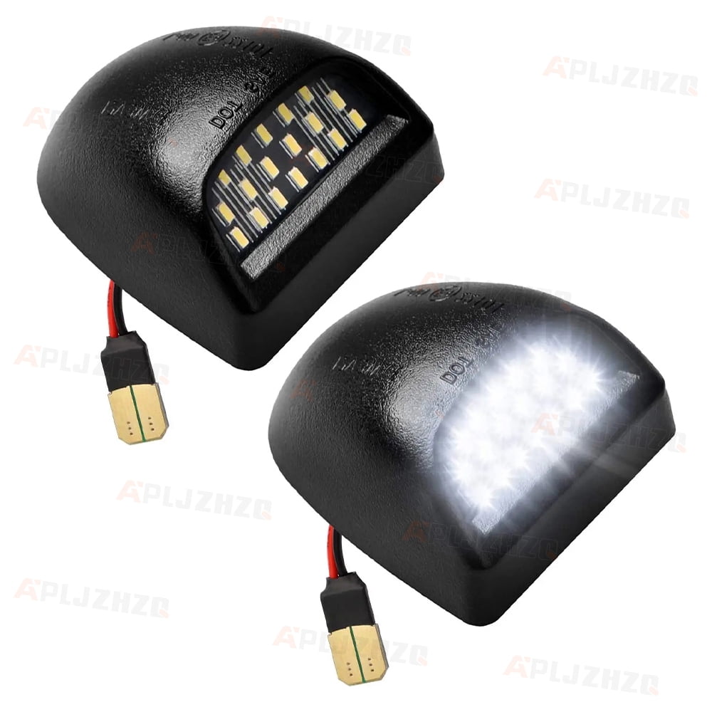 2Pcs Full LED License Plate Lights For 1999-2013 Chevy Silverado Avalanche