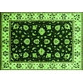 thumbnail image 1 of Ahgly Company Indoor Rectangle Oriental Green Traditional Area Rugs, 5' x 7', 1 of 4