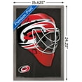 thumbnail image 3 of NHL Carolina Hurricanes - Mask 16 Wall Poster, 14.725" x 22.375", Framed, 3 of 5