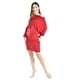 thumbnail image 1 of Vestido escote asimetrico Roman Fashion /Juvenil, 1201 (Rojo) rojo EG, 1 of 4