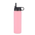 thumbnail image 5 of 32 oz Portable Thermal Water Bottle Stainless Steel Hydroes Thermos Insulated Wide Mouth Flask Tumbler with Straw Lid for Sport (600ml,E), 5 of 7