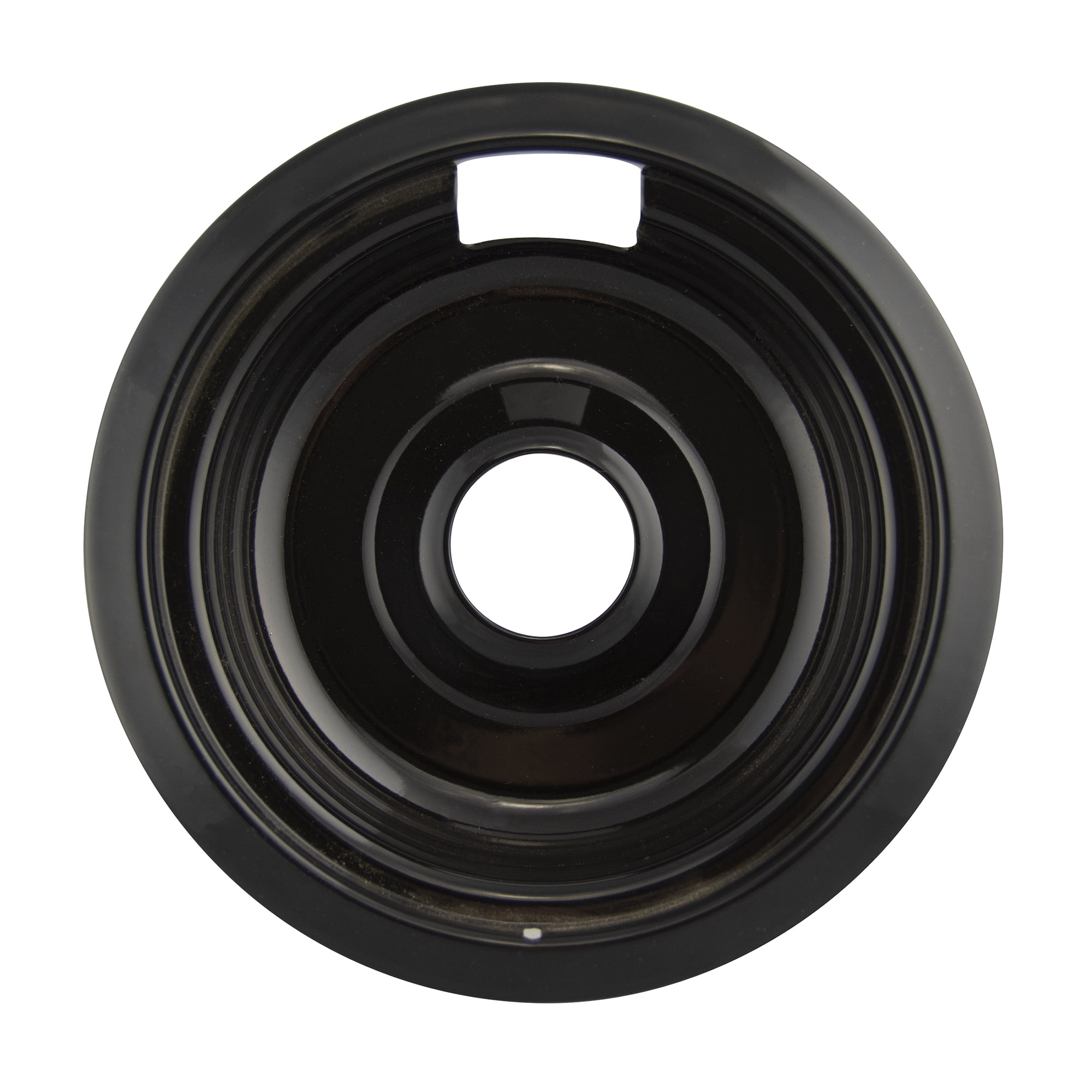 Range Kleen P109104XH Heavy Duty Style F Black Porcelain Drip Bowls, 2 Large and 2 Small