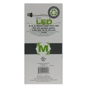 Maximus 5 in to 6 in Integrated Eco LED Profit Recessed Kit 10W Soft White