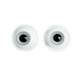 thumbnail image 4 of 2 ojos móviles grandes para muñecas (6 mm) para manualidades y manualidades. EstiloB-Blanco, 4 of 6