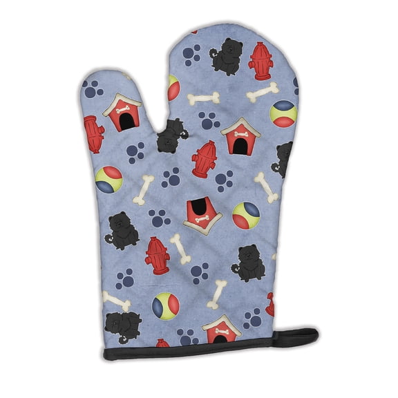 Dog House Collection Black Labrador Oven Mitt