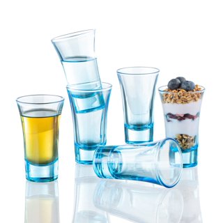 1.5 oz Fluted Shot Glass in Bulk  Whiskey or Vodka Shot Glasses