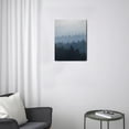 thumbnail image 3 of 12x16 Inch Artistic Abstract Mountain & Forest Canvas Print - Unique Wall Art for a Modern Living Room, Bedroom or Office, 3 of 7