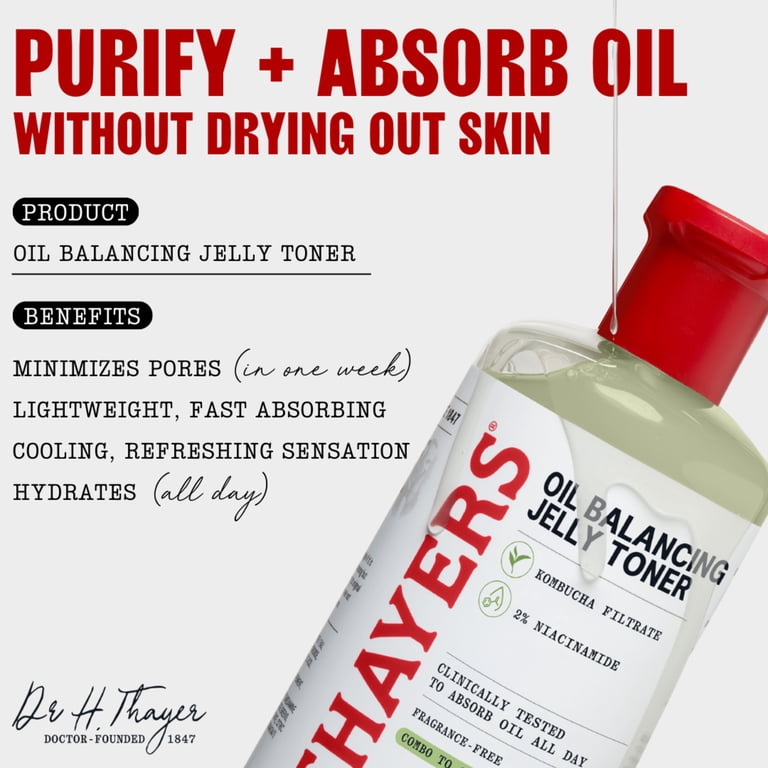 Thayers Oil Balancing Jelly Toner for Oily Skin, 8.5 fl oz photo 2