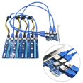 thumbnail image 1 of Tarjeta gráfica CUTICAT Adaptador PCI externa 1X a 16X 15Pin-6Pin para computadora, 1 of 8
