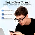 thumbnail image 4 of Gafas Inteligentes loangyunfone AI Translation Bluetooth negras, 4 of 8