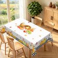 thumbnail image 2 of Duangreer Fall Harvest Fruit Print Rectangle Tablecloth, Autumn Table Cover with Waterproof Wrinkle Resistant for Party Decorations, 52 x 70 Inch, 2 of 6