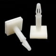 thumbnail image 5 of 25pc Nylon Plastic Standoff Spacer Stick with Adhesive Glue Insert Lock Clip on Snap in Fixed Support Bolt PCB Board 3mm Hole, 5 of 6