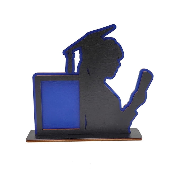 Cadre Photo en Bois pour Décoration de Bureau de Collation des Grades et de Rentrée