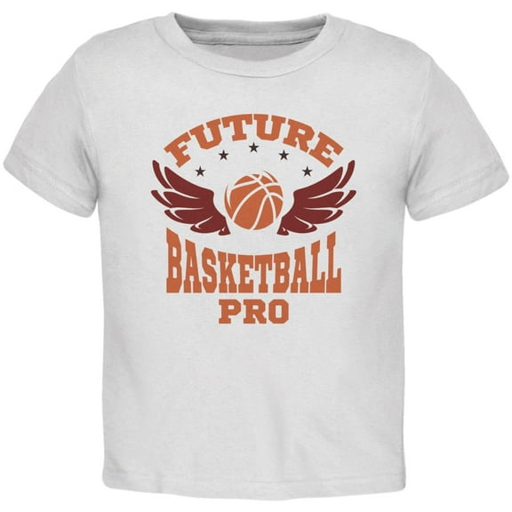 Future Basketball Pro White Toddler T-Shirt - 4T