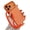 Orange, variant on Allytechgroup Anti-Scratch Glitter Bling Diamond Embossed Hard Shell Fashion Cell Phone Case with Hand Strap for Apple iPhone 17 Pro Max, Orange