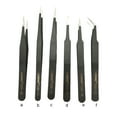 thumbnail image 3 of Vogacara Pinzas para pestañas Herramientas de extensión Eyewinker Suministros para pestañas 1.5MM ESD-13 Type3 NO3 Vogacara CE011410-04, 3 of 6