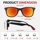 thumbnail image 5 of Gafas de sol polarizadas LINVO con protección UV400 para hombres y mujeres, 5 of 5