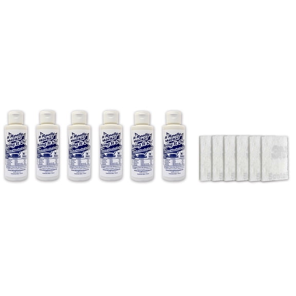 Limpiador Bring It On Quita gotas Limpia Vidrio Cromo Azulejo Aluminio acero 118ml 6 piezas