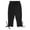 Black, variant on Boys Pants Boys Casual Pants Boys Classic Casual Nine Inch Pants Comfortable Solid Color Trousers for Kids Durable Everyday Wear