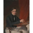 thumbnail image 2 of Thomas Phillips 20x24 Black Ornate Framed Double Matted Museum Art Print Titled: Cosmo Richard Howard, 2 of 5