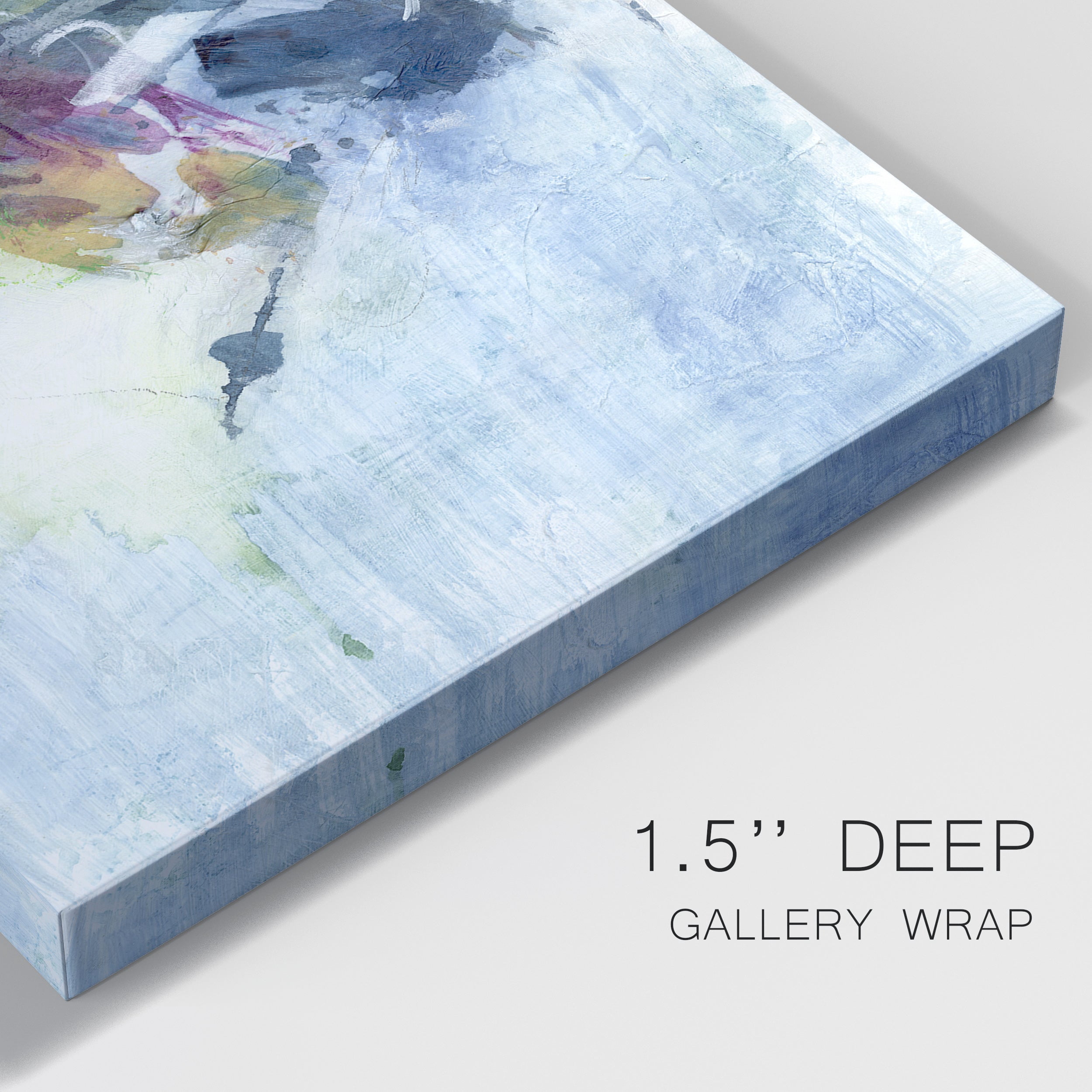Gliding on Ice II Premium Gallery Wrapped Canvas - Ready to Hang