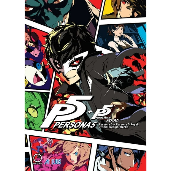 Persona 5 Persona 5 Royal: Official Design Works, (Hardcover)