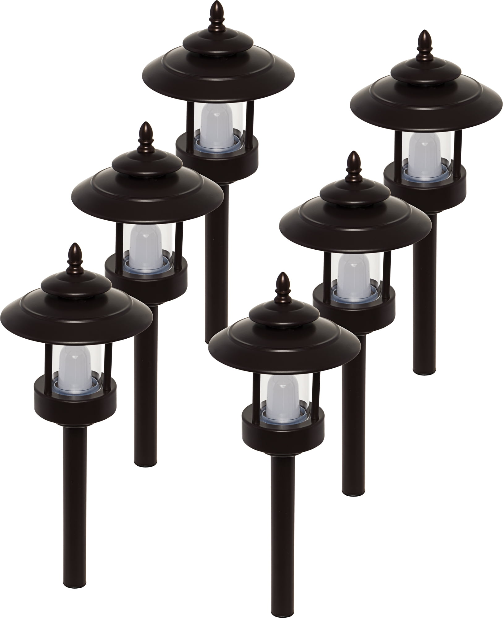 6 Pack Westinghouse 100 Lumen Low Voltage MultiColor LED Pathway