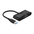 thumbnail image 2 of 3 In 1 Hub Converter Usb 3.0 To Hd-mi-compatible Vga 1080p Hd Adapter Compatible For Windows7/8/10/11 / Os Projector, 2 of 9
