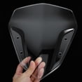 thumbnail image 4 of UPOUART Clear Motorcycle Windshield White Plastic Front Windscreen for Better Wind Resistance, 4 of 7
