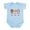 Sky Blue, variant on CafePress - Peace Love Bake Bakers Baking Infant Onesie - Baby Light Bodysuit, Size Newborn - 24 Months