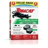 Tomcat Rat & Mouse Killer, Child & Dog Resistant, Disposable Station - Value Pack With 2 Pre-filled Disposable Bait Stations
