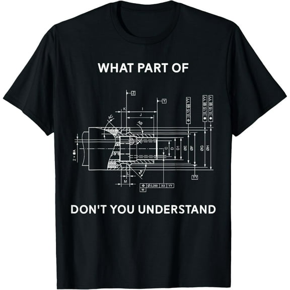 Funny Engineering - Mechanical Engineering T-ShirtMen and women, Black T-shirt, size: Extra large
