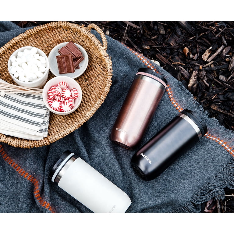 Cupture, Travel Mug, 16 oz, Twist-Top Vacuum-Insulated Stainless Steel -  Walmart.com