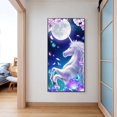 thumbnail image 4 of Cuadros Decorativos 5D DIY Rhinestone Animal Imagen Caballo Luna Ronda Completa Diamante Pintura Mosaico Ndcxsfigh Nuevos Originales, 4 of 8