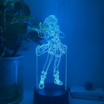thumbnail image 1 of Luz nocturna LED 3D Plants vs Zombies que cambian de color para niños, 1 of 1