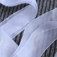 thumbnail image 3 of 1 par de cordones transparentes de 4 cm de ancho para zapatos para fiestas, bailes, caminatas, decoraciones de hip-hop (blanco), 3 of 3
