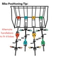 thumbnail image 2 of BirdRock Brands Stand Rack with Storage, Black (4 Bicycle), 2 of 8