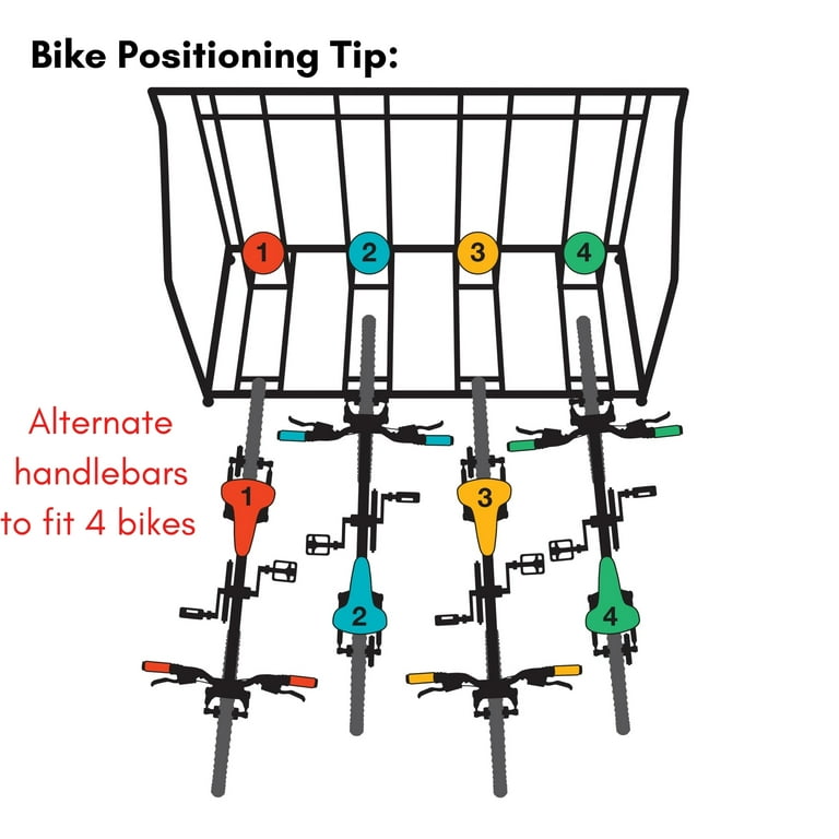 Birdrock home bike store rack