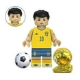 thumbnail image 3 of 8PCS Minifigures Football Building Blocks, Creative Puzzle Toys for Children Christmas Gift Birthday Present, 3 of 9