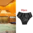 thumbnail image 4 of Braguitas desechables Transpirables Ajustables Sunnimix para SPA Mujeres Hombres Negro, 4 of 8