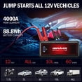 thumbnail image 2 of Jump Starter DBPOWER G60 4000A Peak 88.8Wh Portable Car, 2 of 7