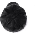 thumbnail image 4 of CoCopeaunts Solid Color Newsboy Cap Adjustable Faux Leather Octagonal Cap Female Short Brim Beret Hat Autumn Winter Hats, 4 of 7