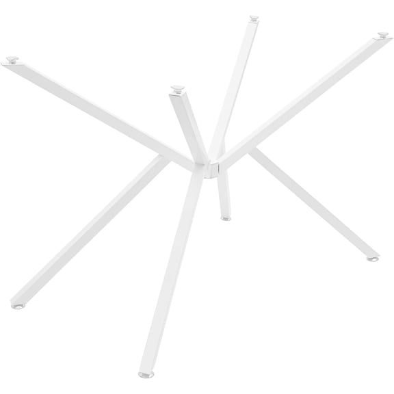 39.4''L x 28''H x 22'' W Modern Table Base Metal Dinning Table Legs, Heavy Duty Spider Style Desk Base, Furniture Legs for Home,Kitchen,DIY Bench Legs Coffee Table