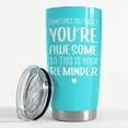 thumbnail image 2 of Sometimes You Forget That You’re Awesome So This Is Your Reminder Tumbler Gift Set - Birthday, Christmas Inspirational Gifts for Women, Men - 20oz Insulated Coffee Travel Mug, 2 of 5
