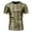 Gold, variant on Sequin Tops For Men Plus Size Stage Bright Face Crew Neck Short Sleeve Slim Fit Sparkly T Shirt Casual Dressy Party Carnival Shiny Blouses Pullover Outfits Gold XL