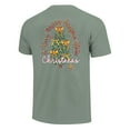 thumbnail image 3 of Women's  Light Green Arizona State Sun Devils Christmas Tree Comfort Colors T-Shirt, 3 of 3