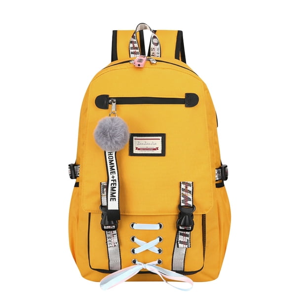 Clearance Mochila con contraseña para estudiantes de primaria, secundaria, niños y universitarias, mochilas antirrobo