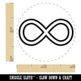 thumbnail image 2 of Infinity Symbol Outline Self-Inking Rubber Stamp Ink Stamper - UV Ink - Mini 1/2 Inch, 2 of 7