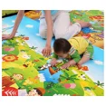 thumbnail image 2 of Alfombra de juego, alfombra de juego para gatear para bebés, alfombra grande para bebés, plegable, antideslizante, no tóxica, tamaño de variante 120 x 180 cm, 2 of 5