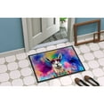 thumbnail image 4 of Carolines Treasures DAC4006JMAT 24 x 36 in.  Hippie Animal Llama Doormat, 4 of 5